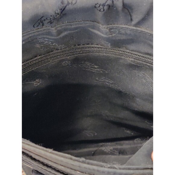 Women's FOSSIL Genuine Pebbled Leather, Black, Crossbody‎ Shoulder Bag, Purse. - Picture 9 of 16